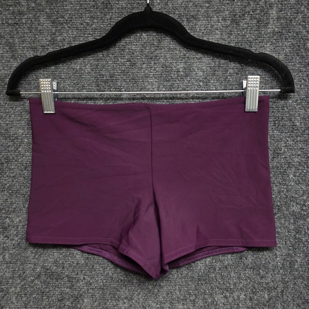Lanteri New York Shorts Adult Medium Burgundy Dance Casual